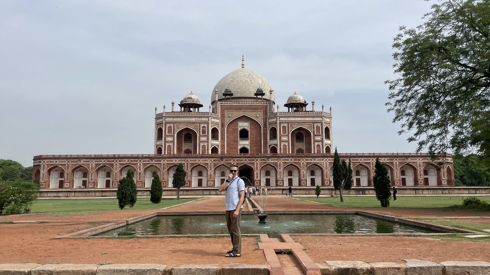 Humayun’s Tomb, the Taj’s blueprint.