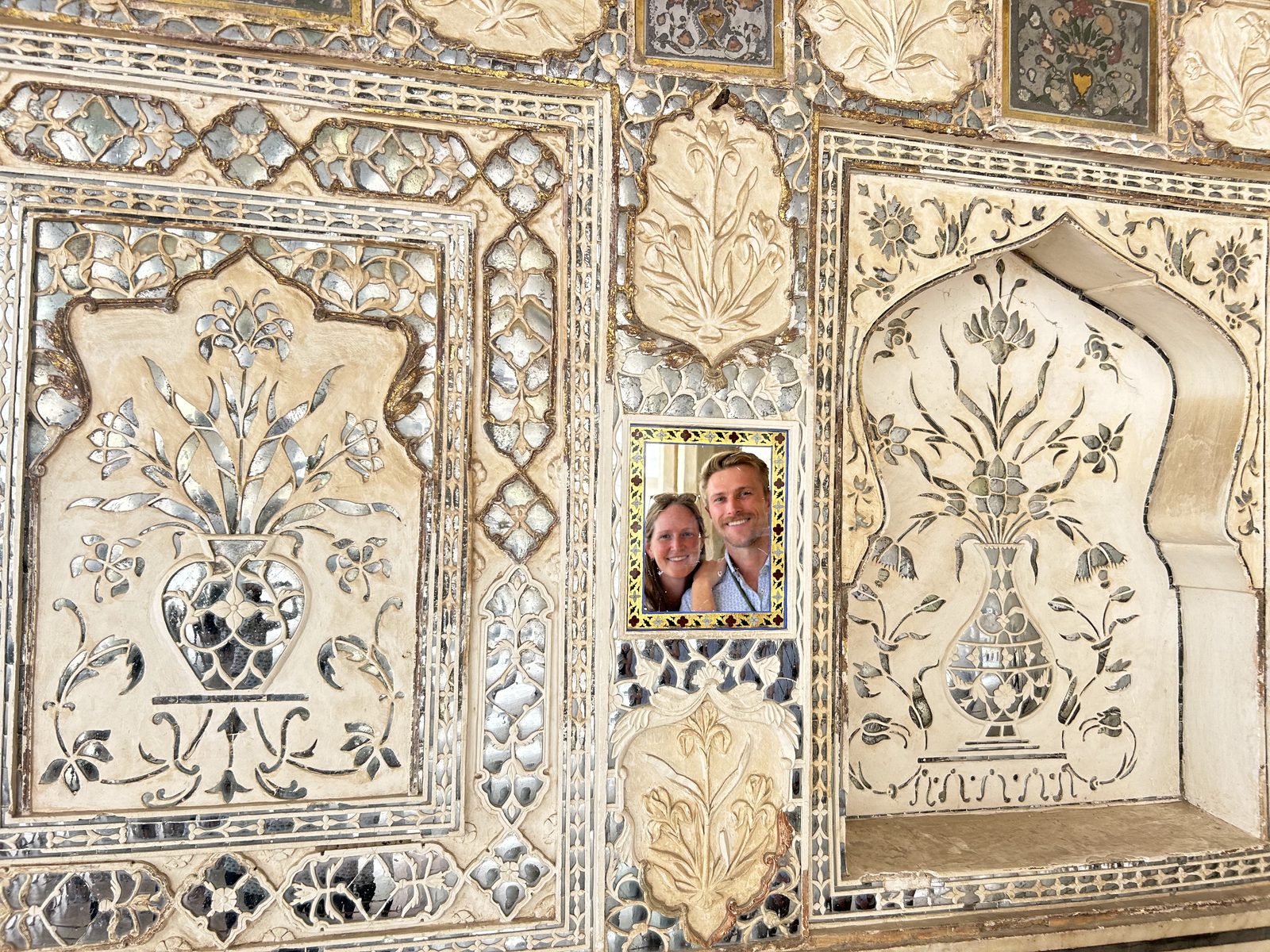 The mirror palace - Sheesh Mahal.