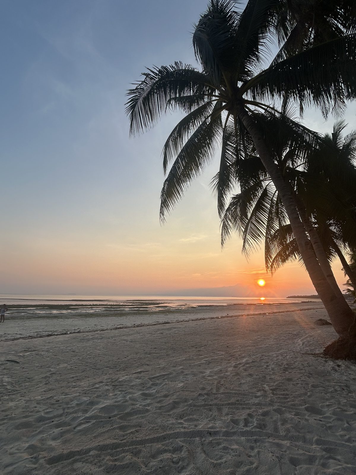 Another beach, another sunset.