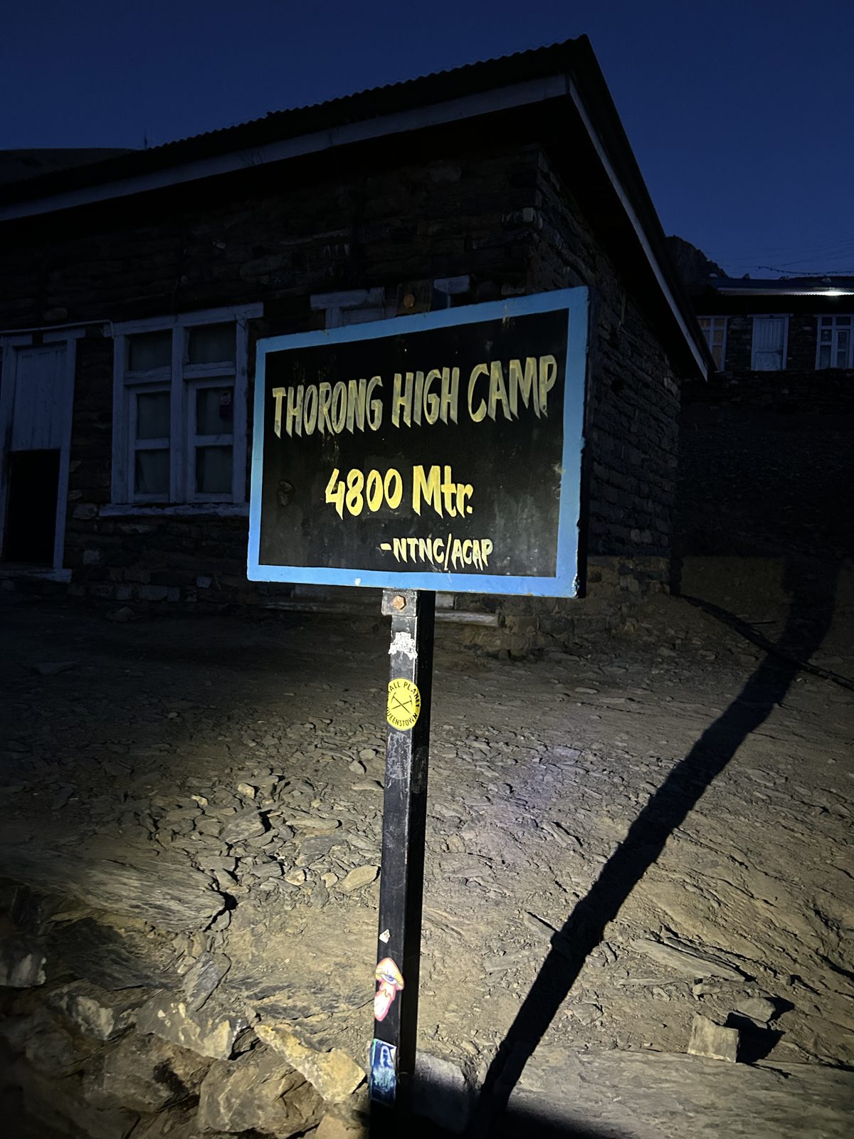 Thorong High Camp - 4,880 m.