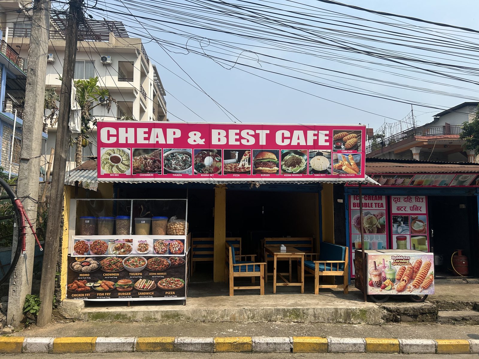 The Cheap & Best Cafe.
