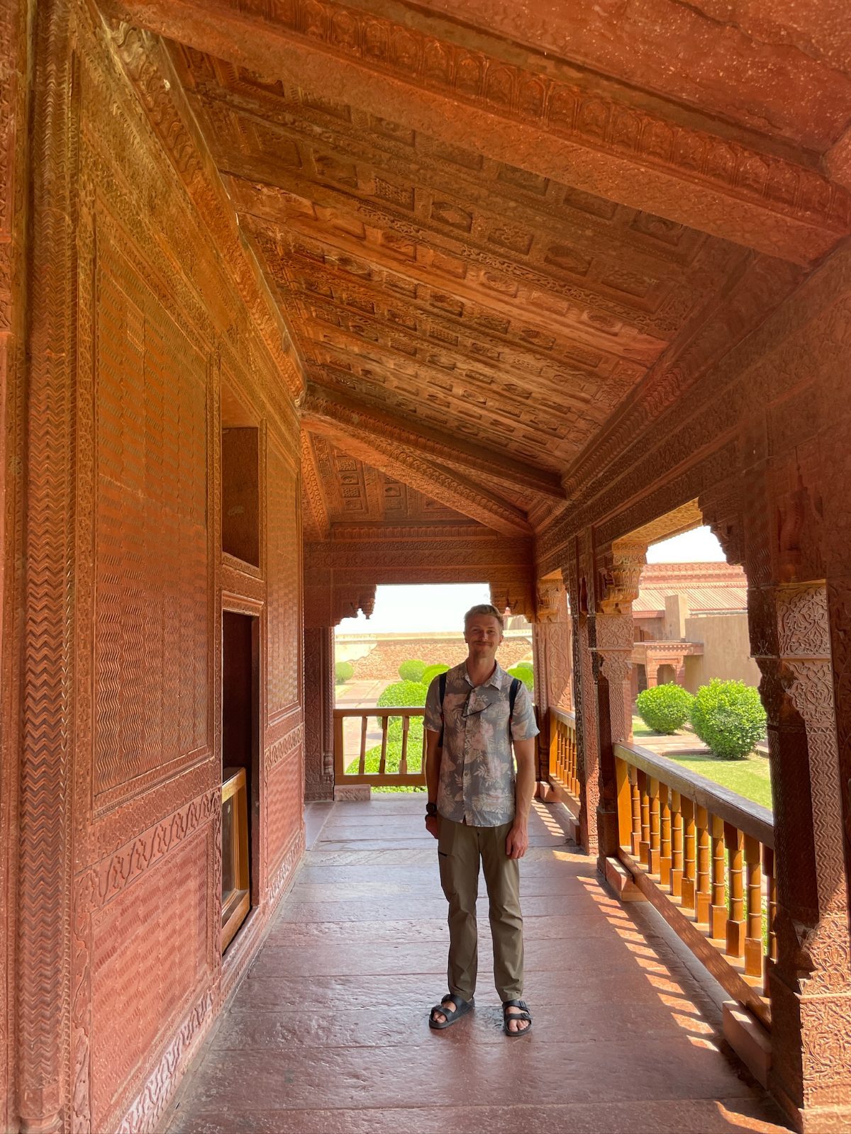 Halls of Fatehpur Sikri.