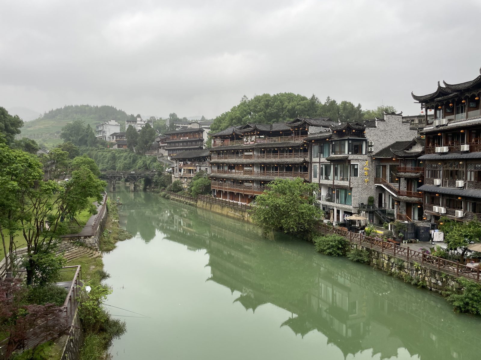 First look at Furong, the town on the waterfall.