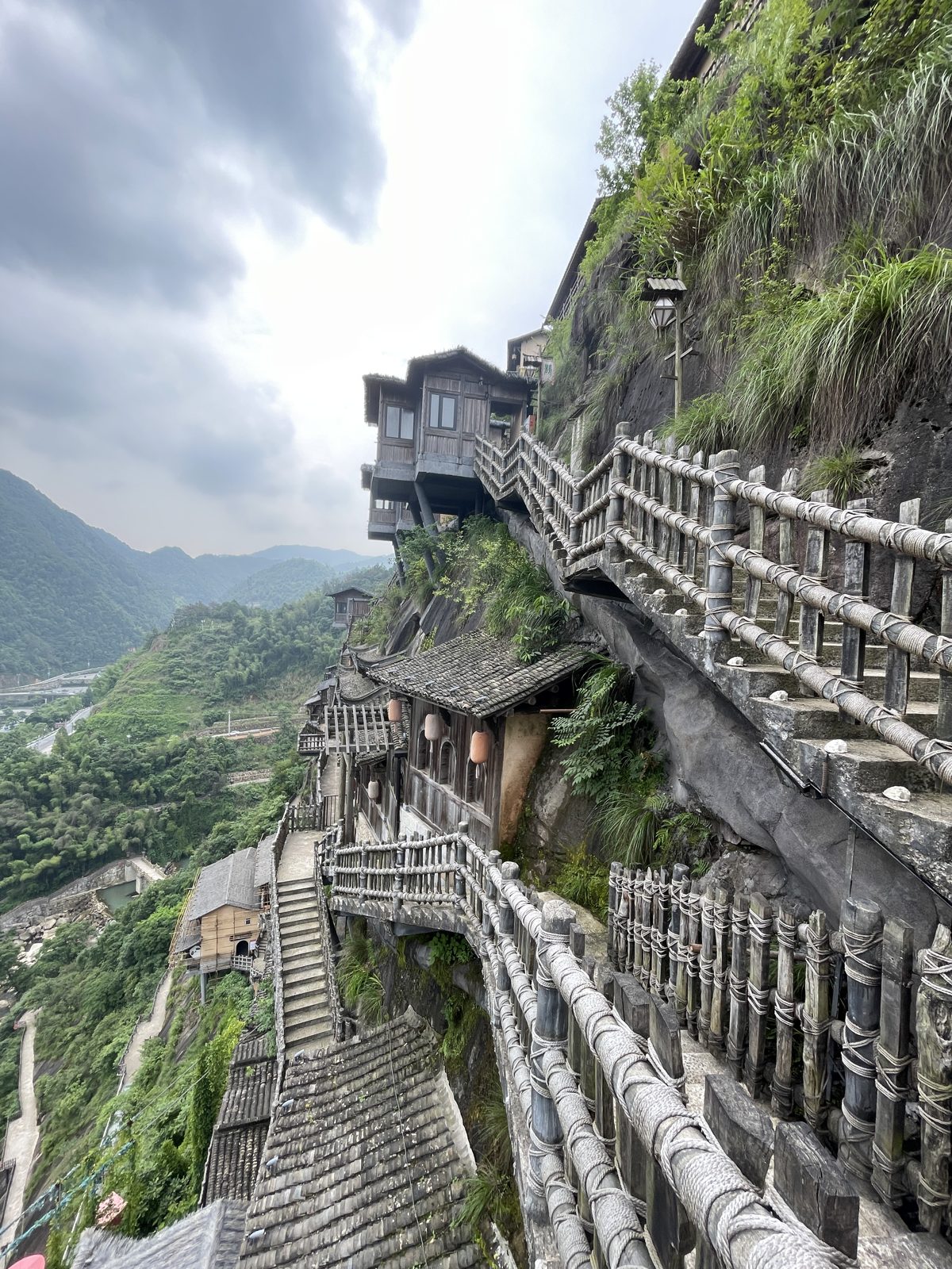 More cliff walkways