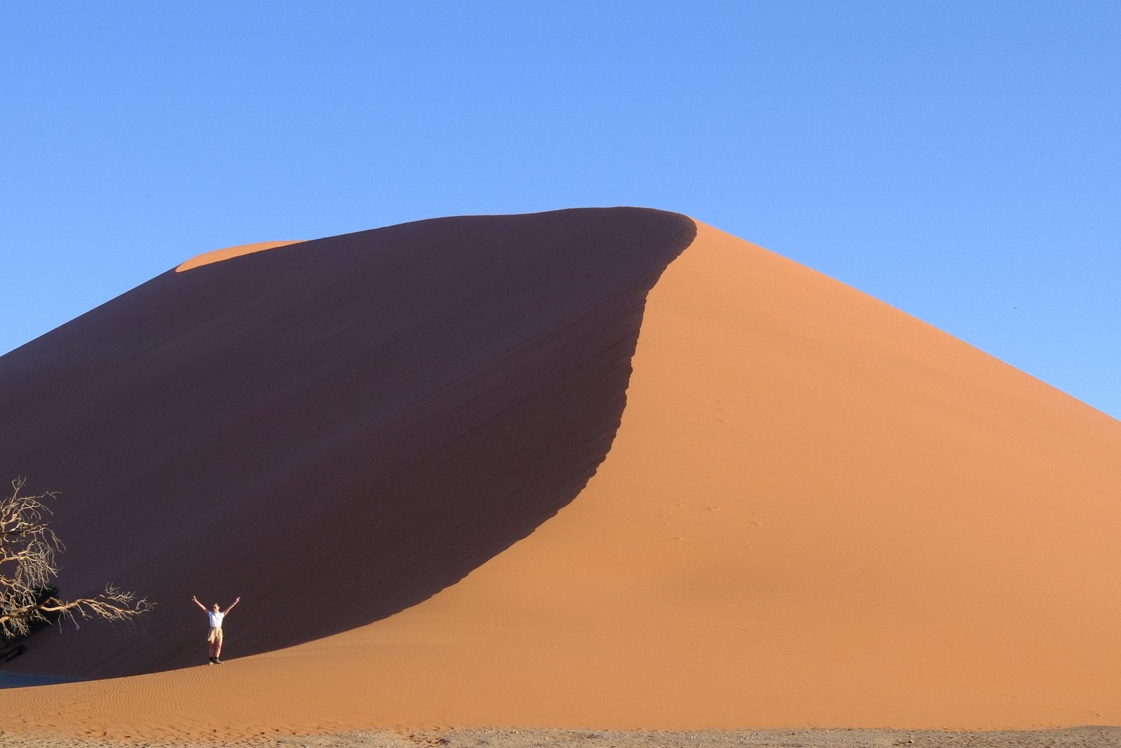 A whole dune to ourselves.