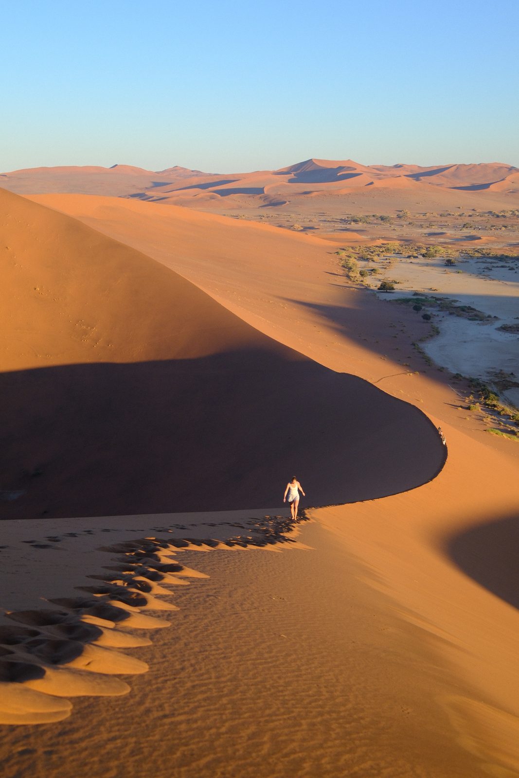 Endless sand.