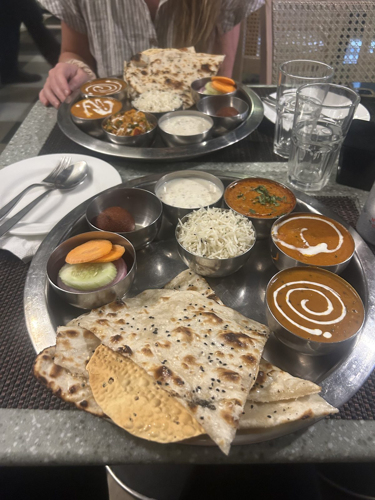 First proper thali in India.